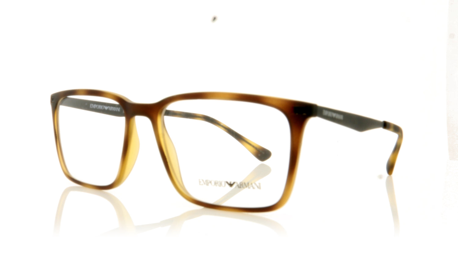 Emporio Armani 0EA3169 5089 Matte Havana Glasses - Angle