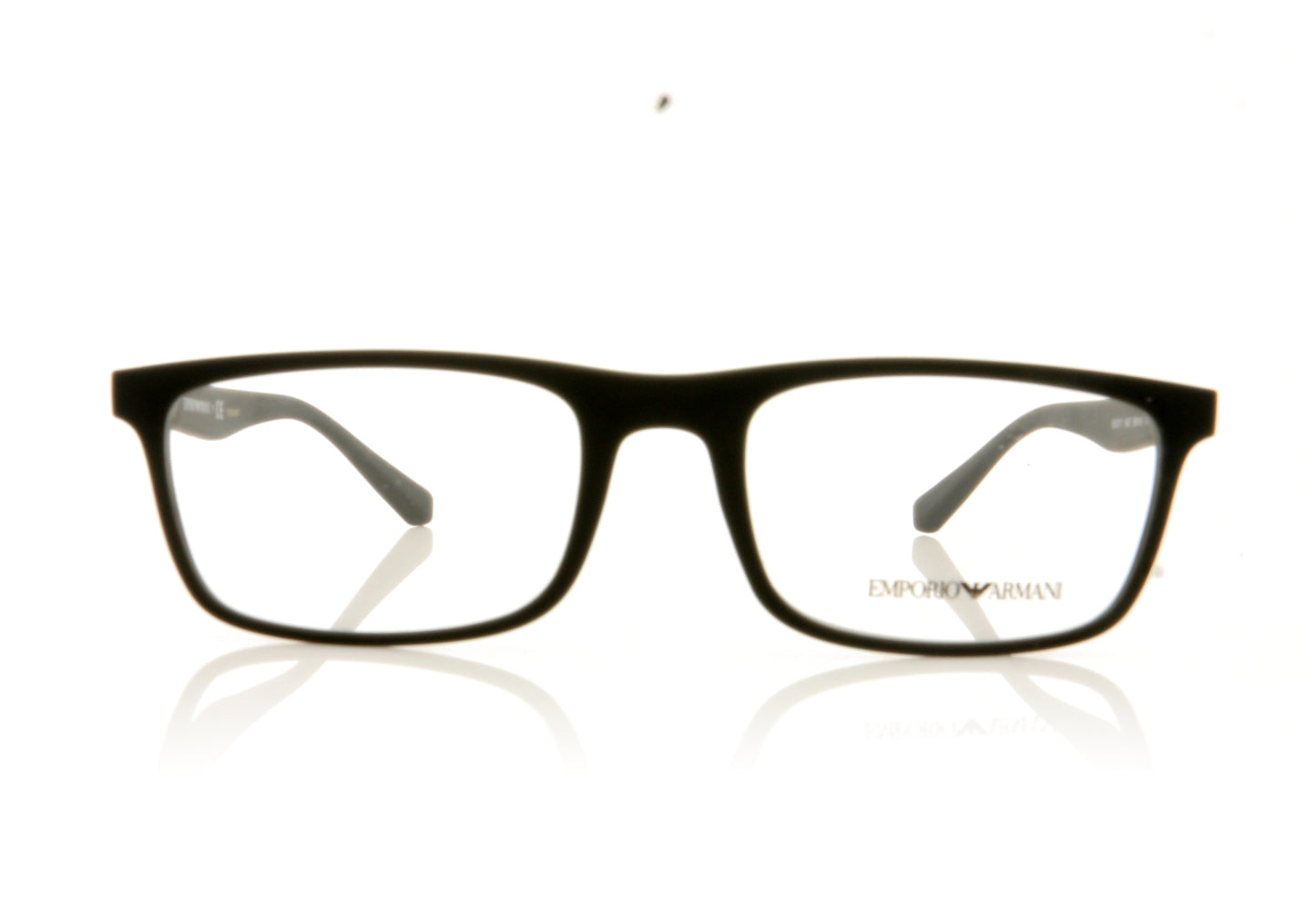 Emporio Armani 0EA3171 5437 Matte Dark Brown Glasses - Front