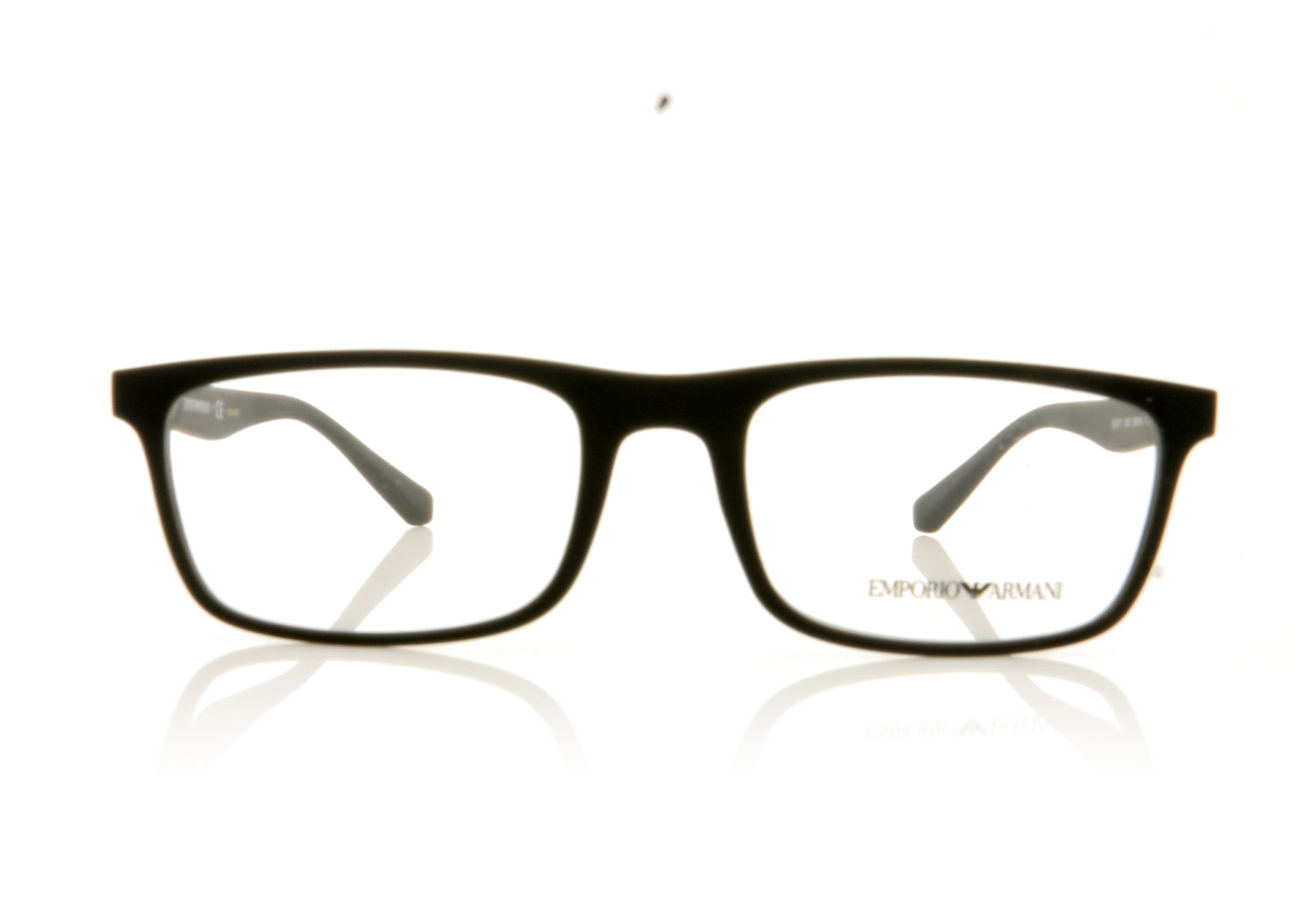 Emporio Armani 0EA3171 5437 Matte Dark Brown Glasses - Front