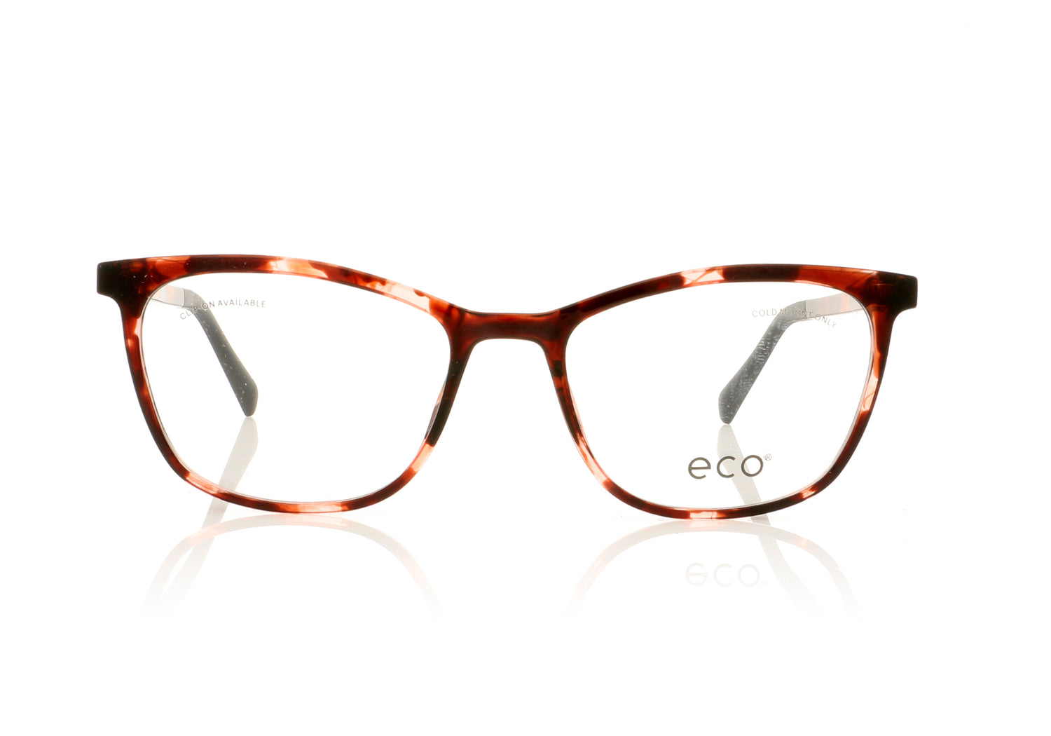 Eco Denali BLTT Red Tortoise Glasses - Front