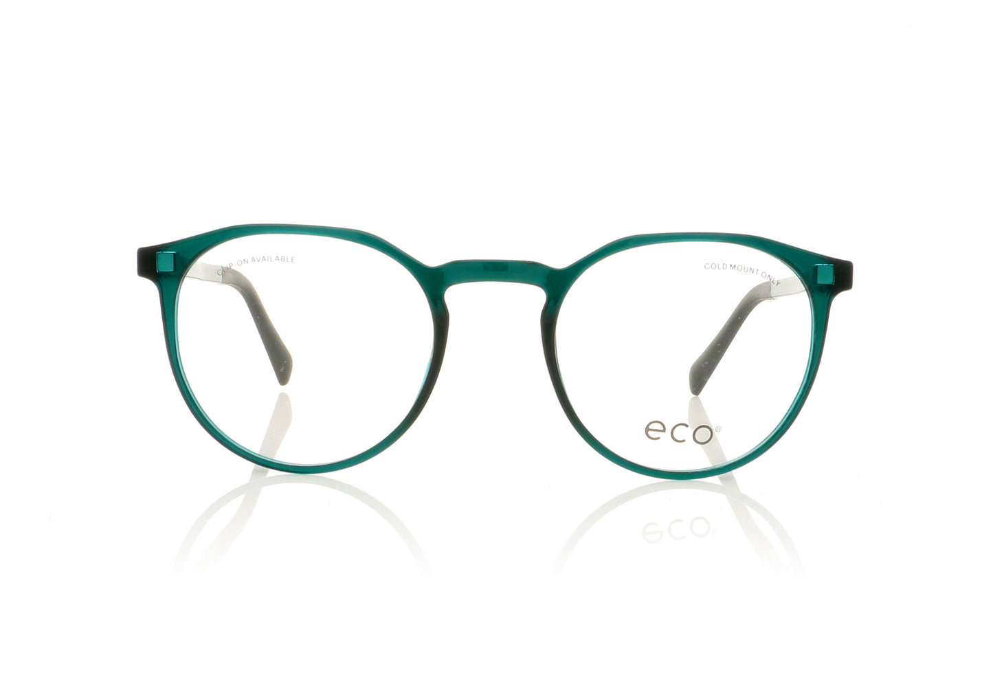 Eco Didessa AQUA Green Glasses - Front