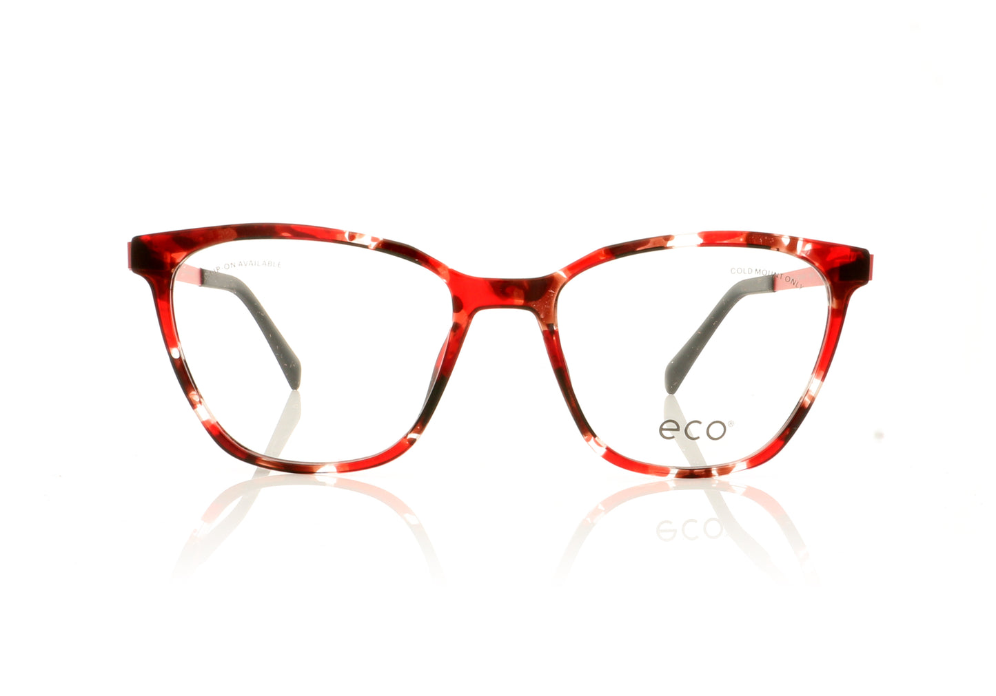 Eco Eyre BRGT Red Glasses - Front