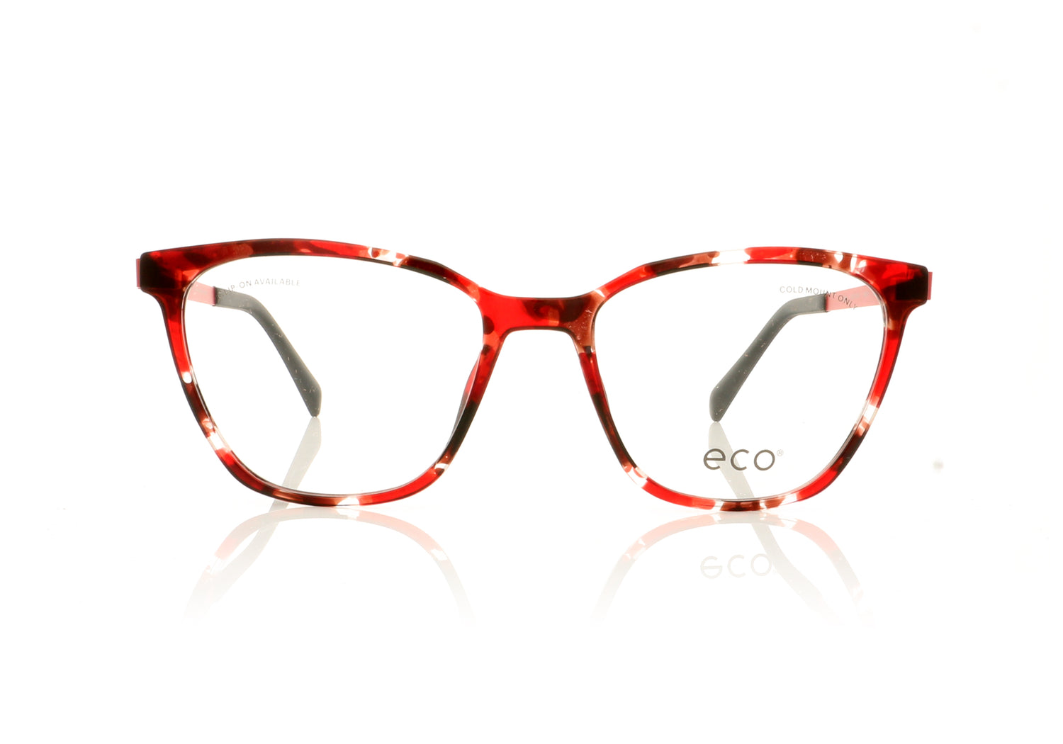 Eco Eyre BRGT Red Glasses - Front