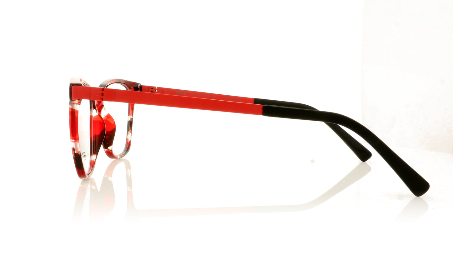 Eco Eyre BRGT Red Glasses - Side