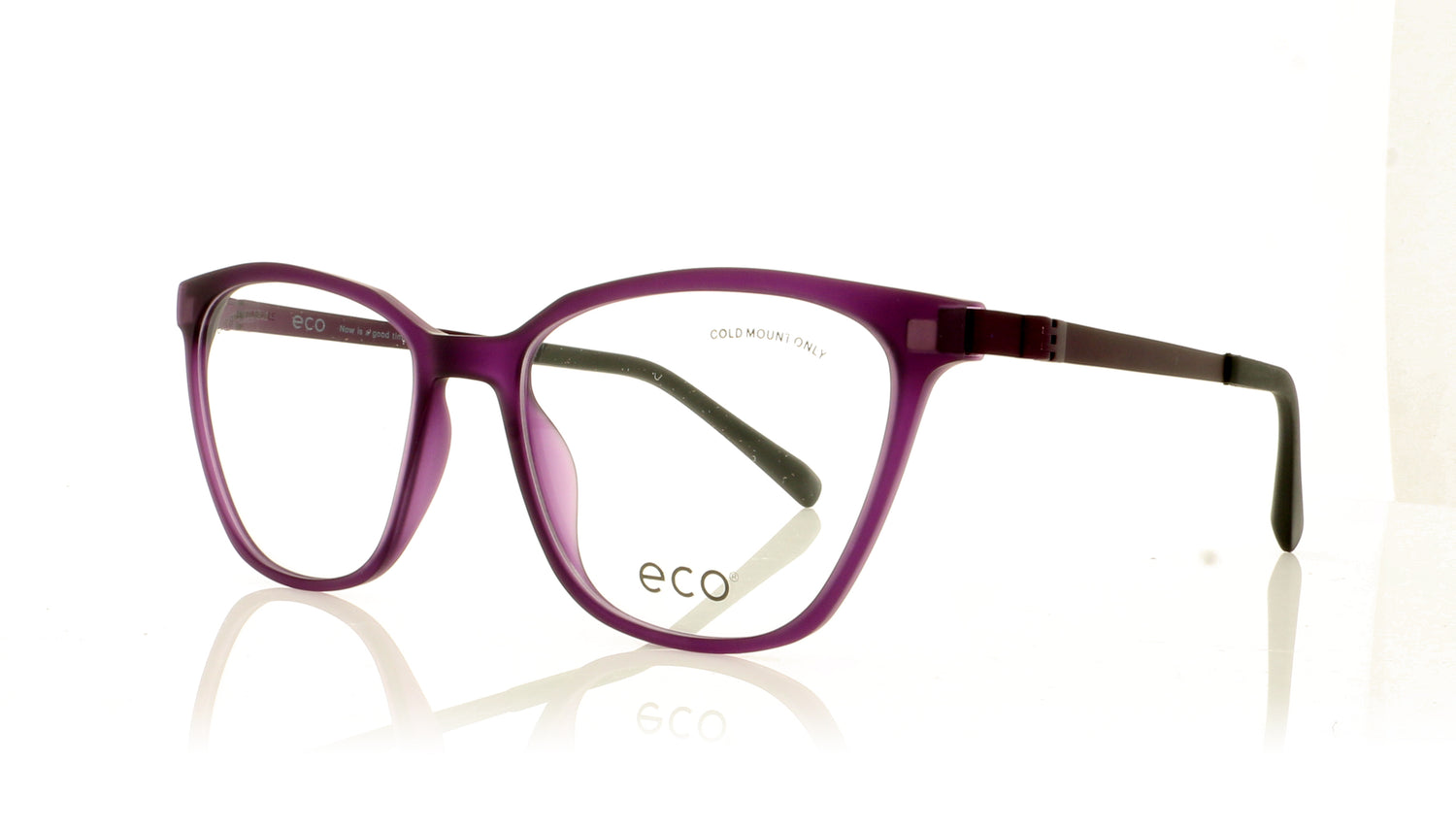 Eco Eyre PUR Purple Glasses - Angle