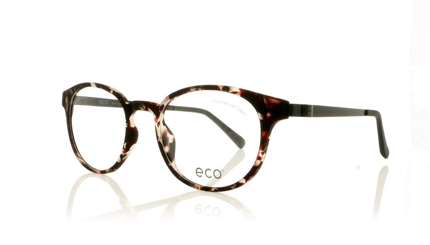 Eco Glomma TORT Tortoise Glasses - Angle