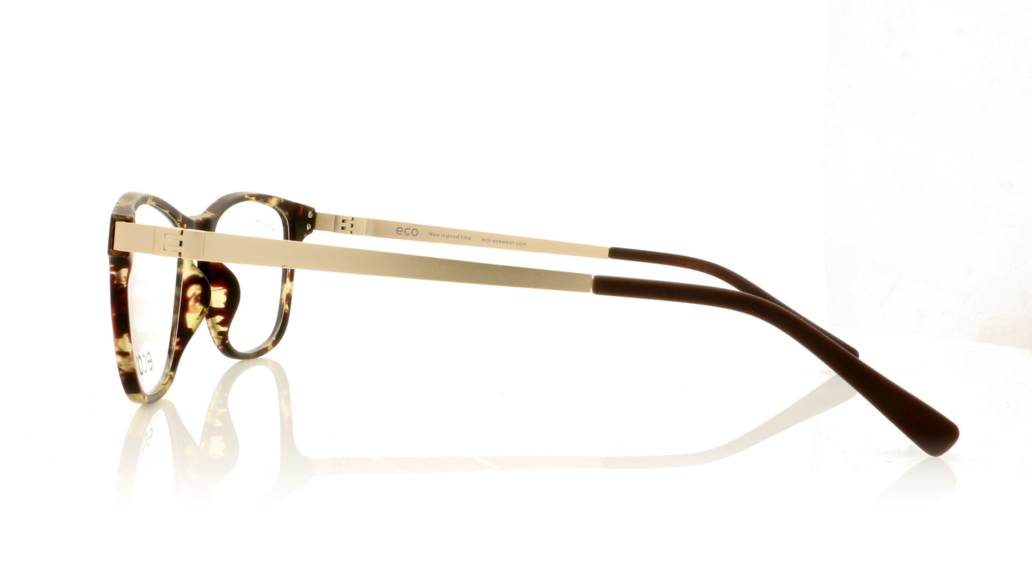 Eco Isere YLTT Tortoise Glasses - Side