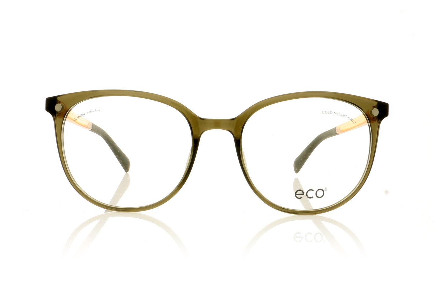 Eco Jade MOSS Green Glasses - Front