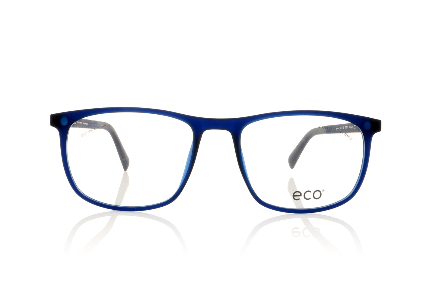 Eco Logan DBLU Blue Glasses - Front