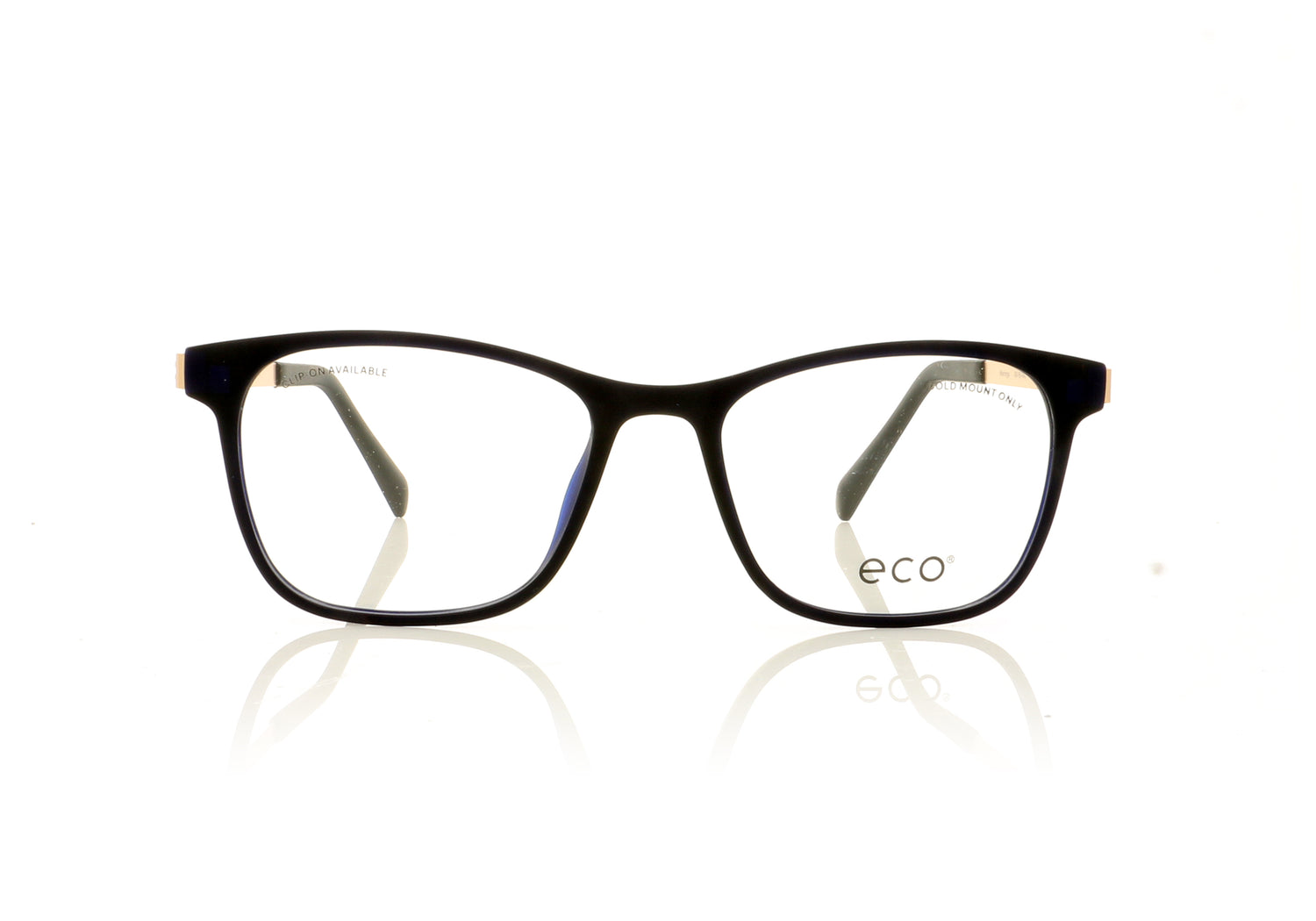 Eco Maringa DNVY Dark Navy Glasses - Front
