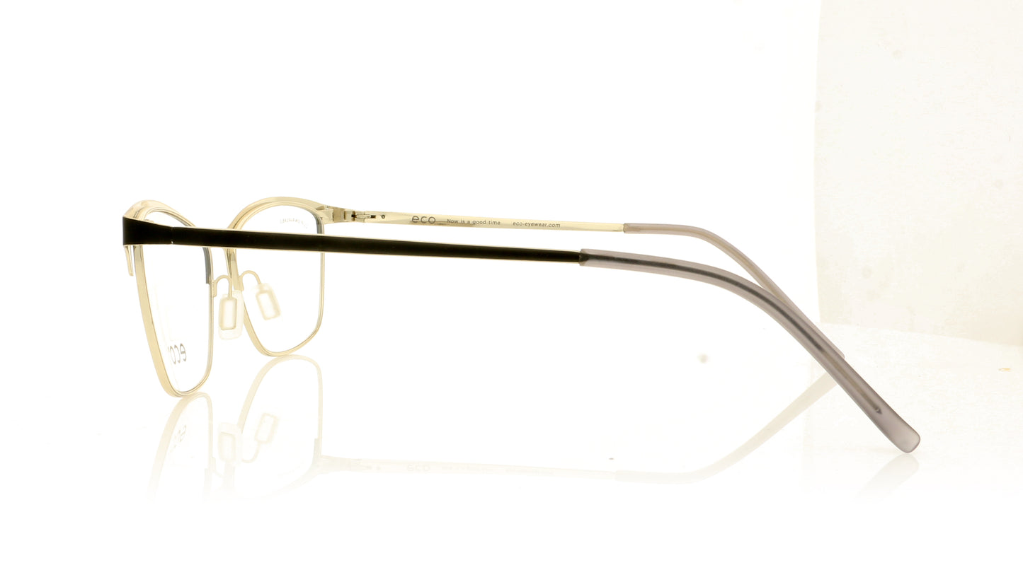 Eco Maya BKGD Black Gold Glasses - Side