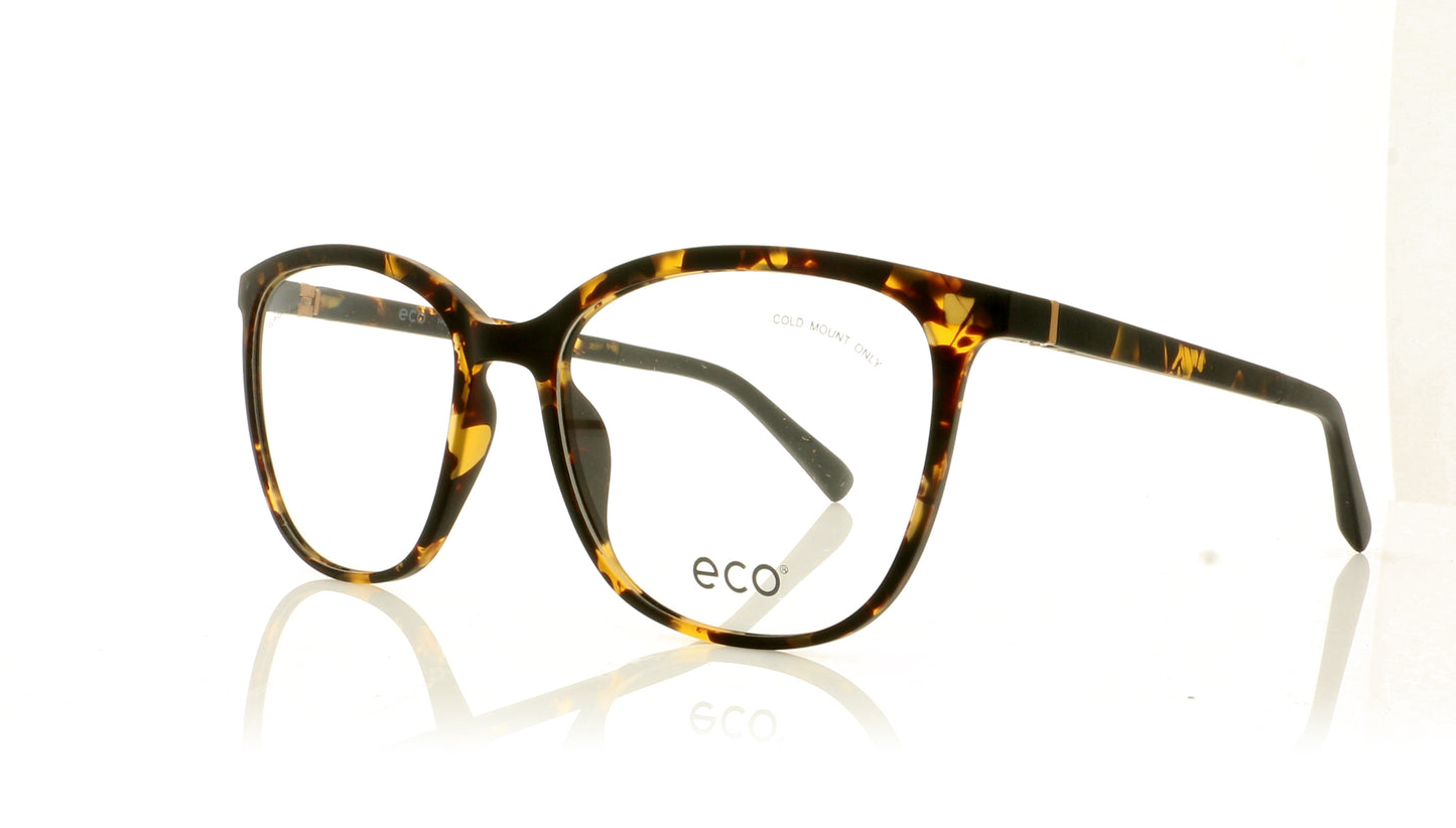 Eco Meru DTRT Tortoise Glasses - Angle