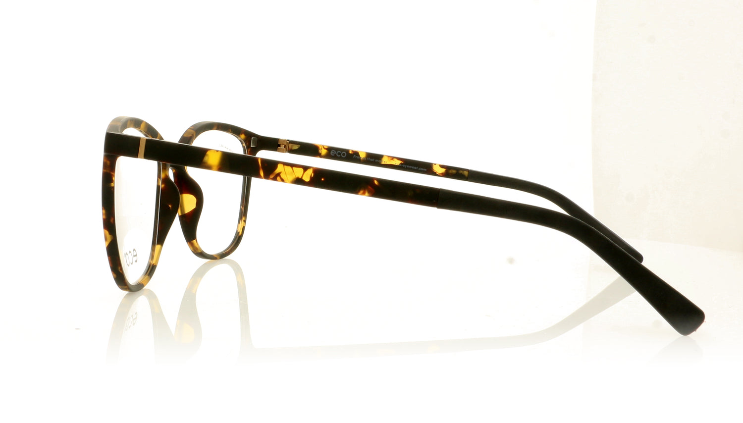 Eco Meru DTRT Tortoise Glasses - Side
