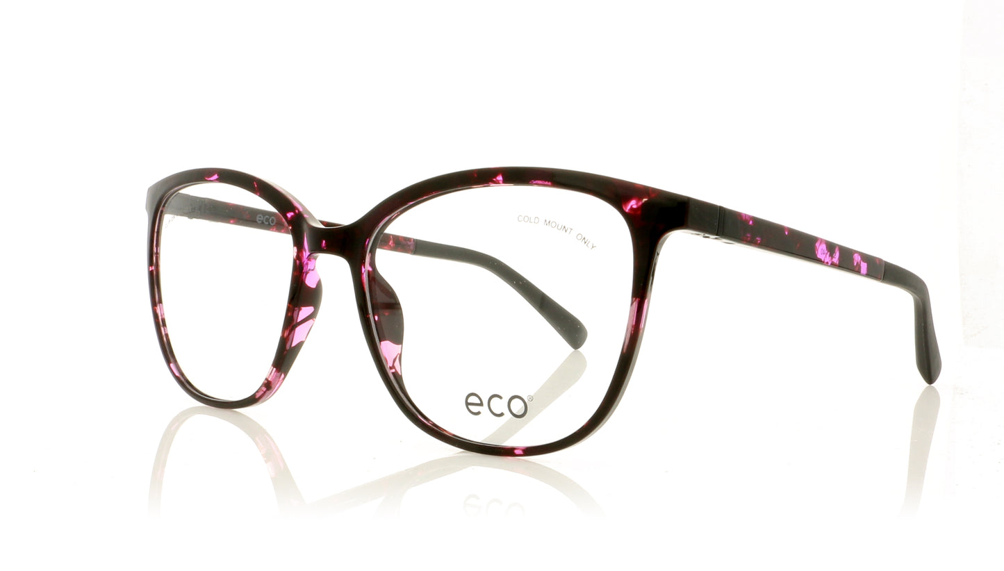 Eco Meru PURT Purple Tortoise Glasses - Angle