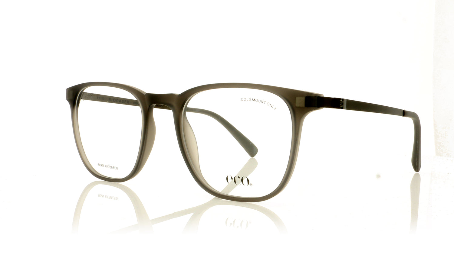 Eco Rila GRY Grey Glasses - Angle