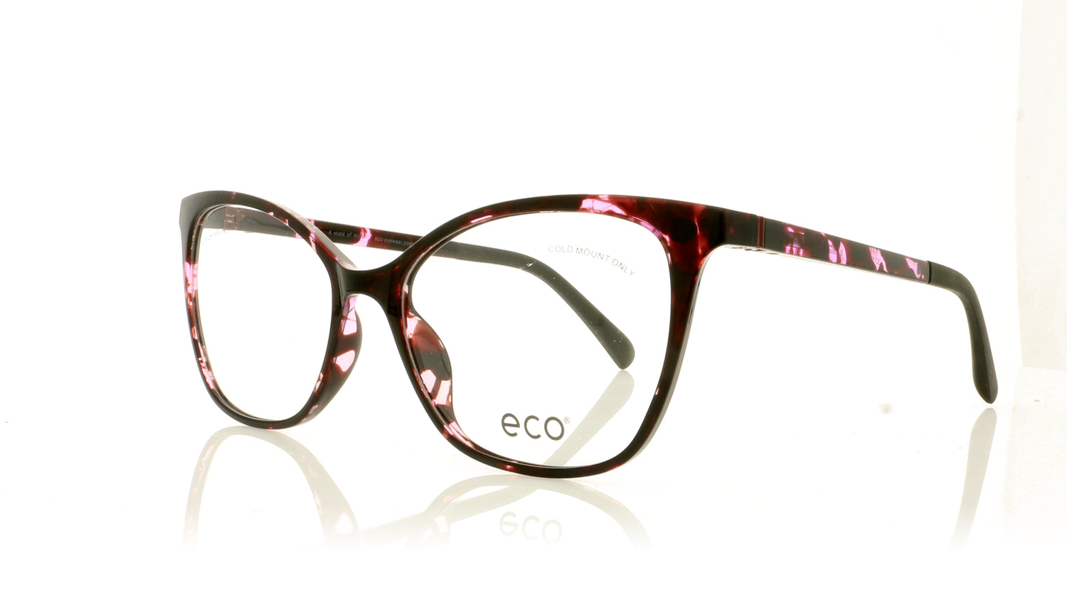 Eco Tara PTRT Purple Tortoise Glasses - Angle