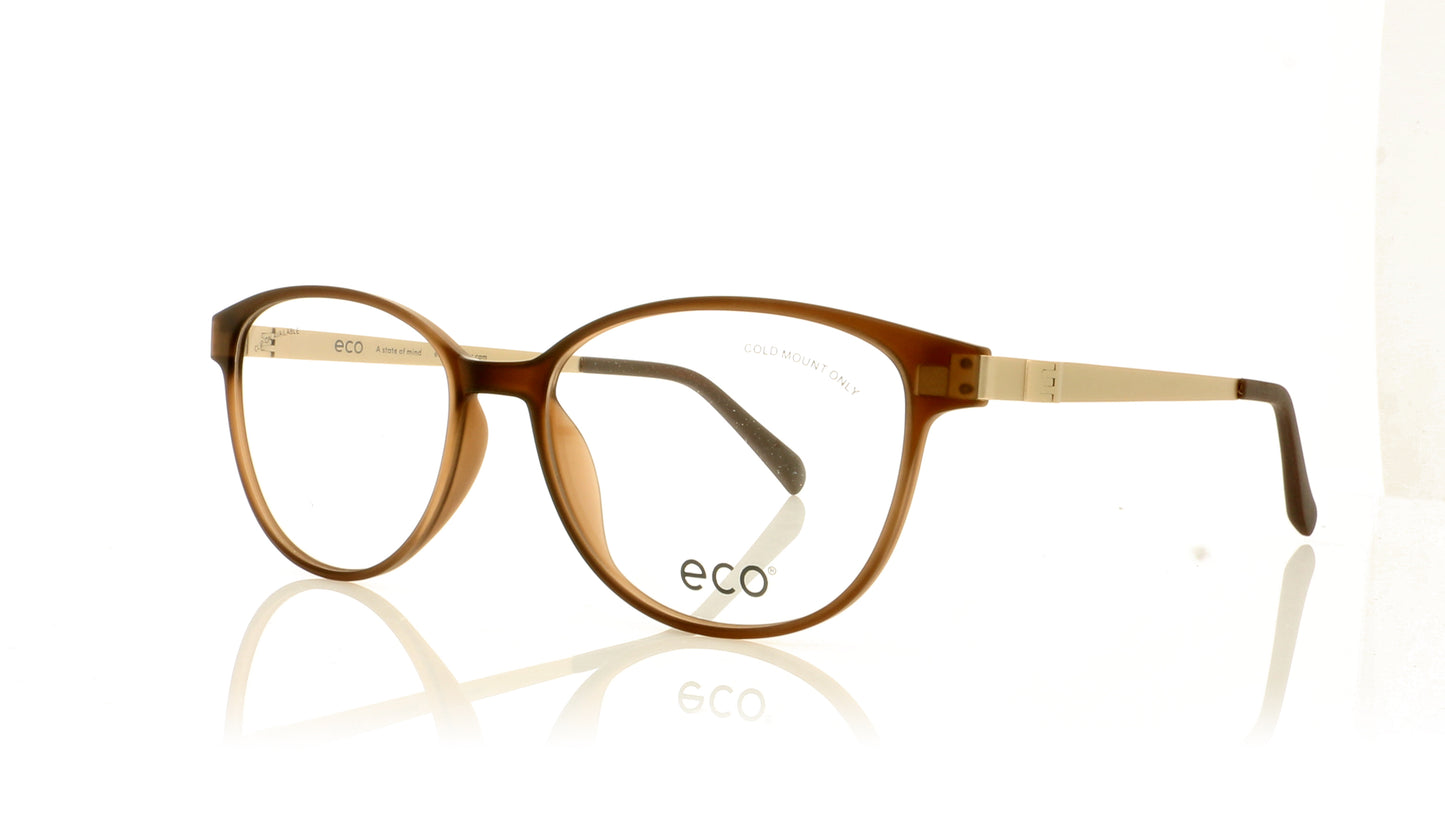 Eco Volga 2 BWN Brown Glasses - Angle