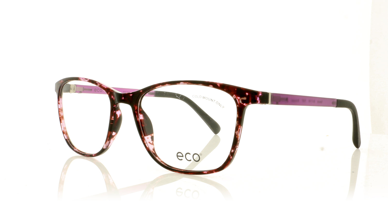 Eco Yamuna PURT Purple Glasses - Angle