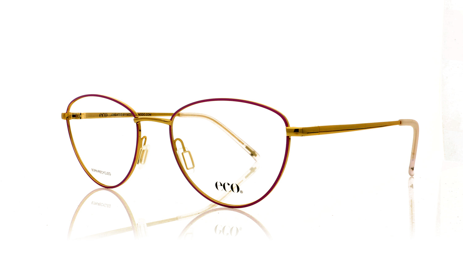 Eco Manila LVGD Lilac Glasses - Angle