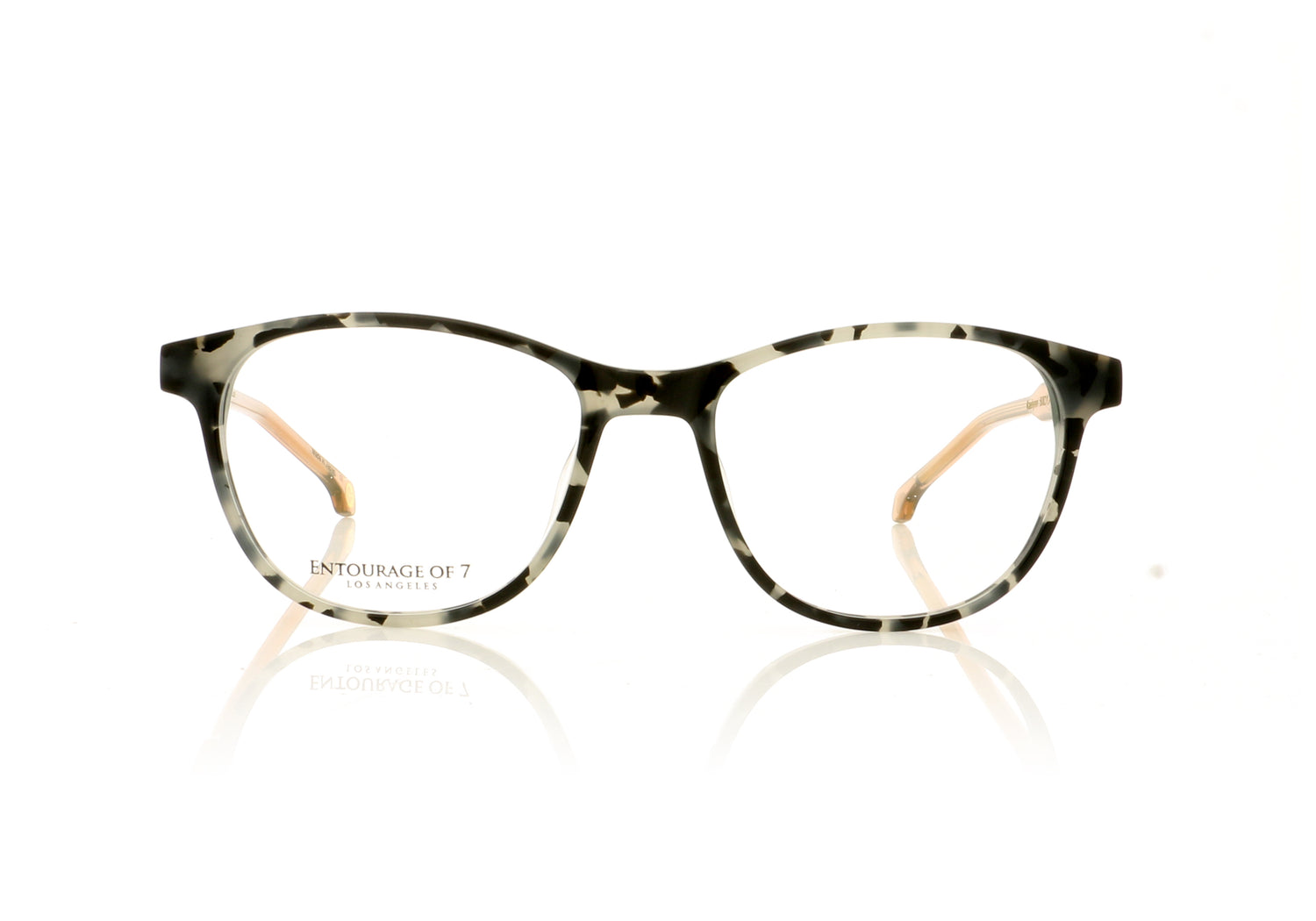 Entourage Of 7 Raelynn 901 Grey Tortoise Glasses - Front