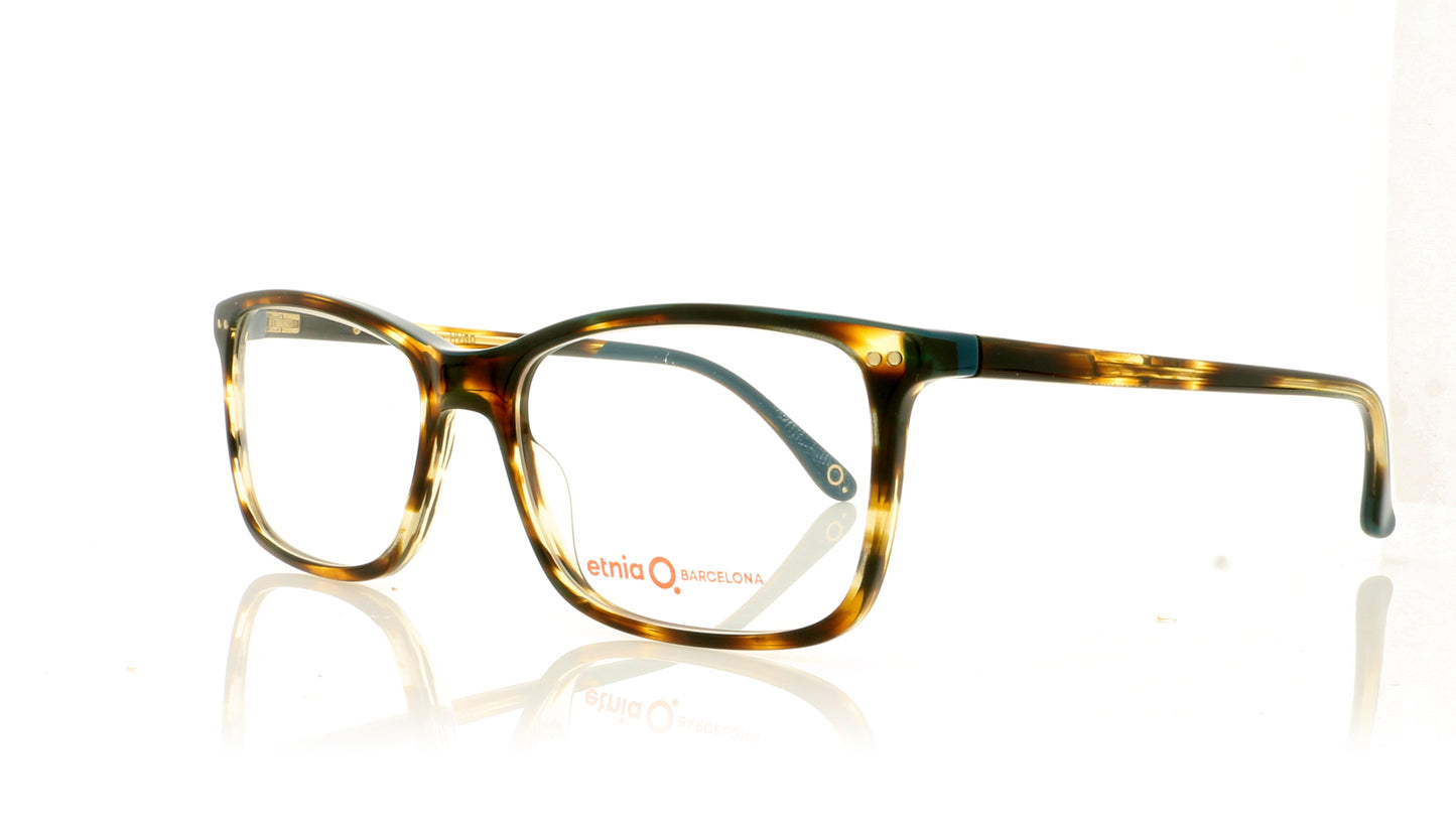 Etnia Barcelona Arizona HVGD Havana Gold Glasses - Angle