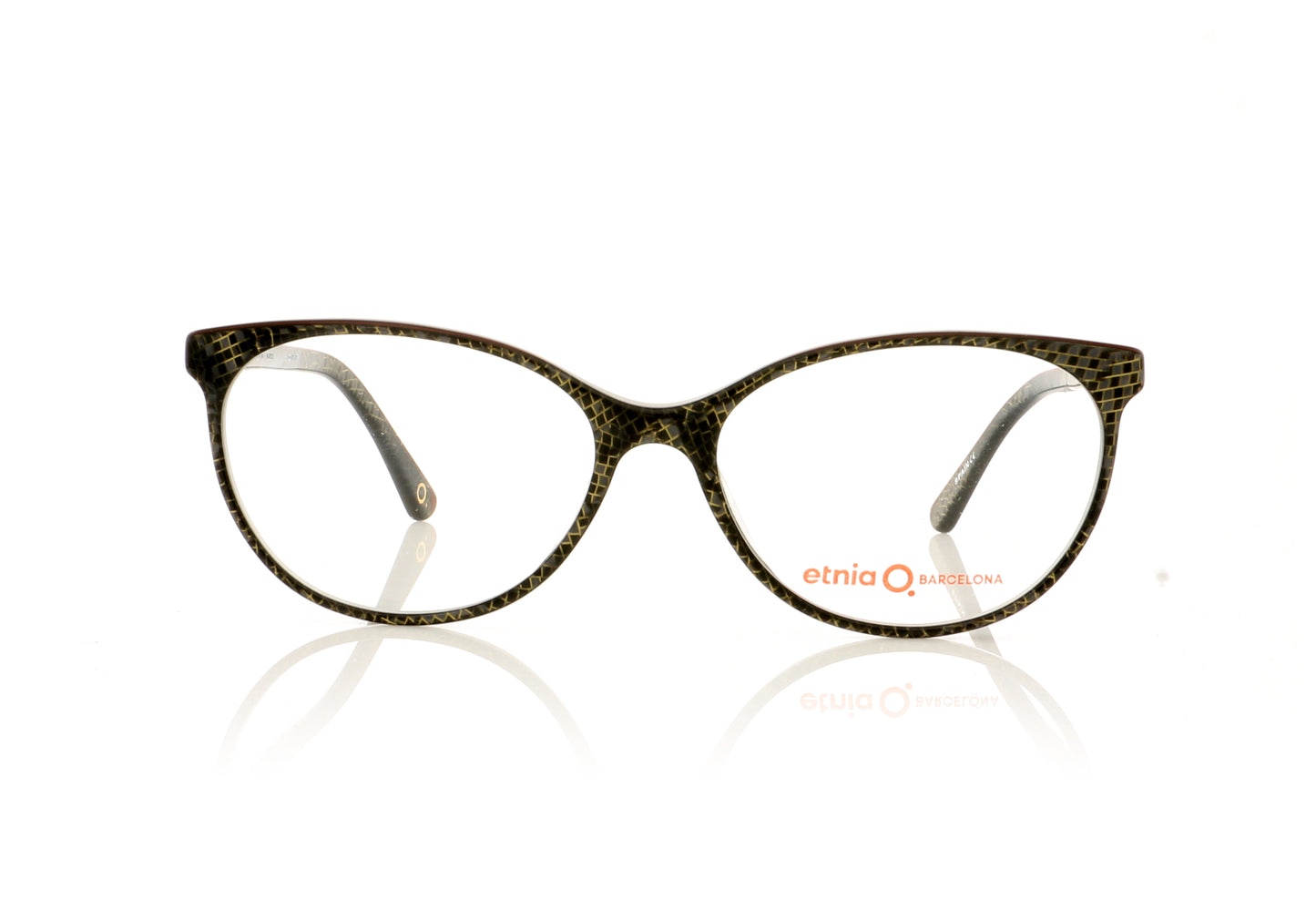 Etnia Barcelona Bergam GDBZ Brown Red Glasses - Front