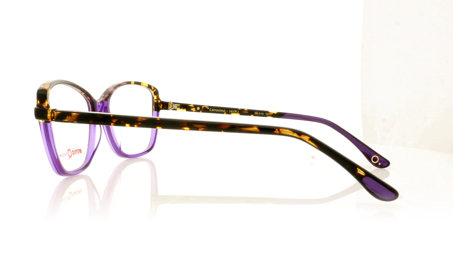 Etnia Barcelona Canaima HVPU Havana Purple Glasses - Side