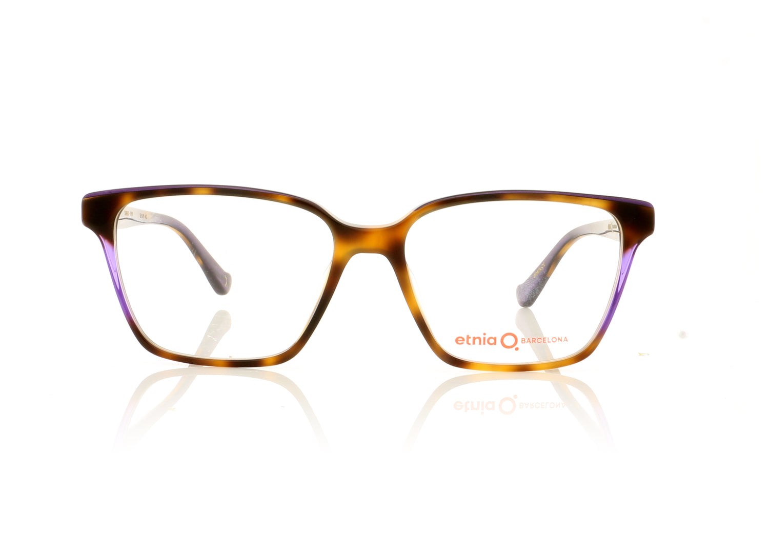 Etnia Barcelona Caribo HVPU Havana Purple Glasses - Front
