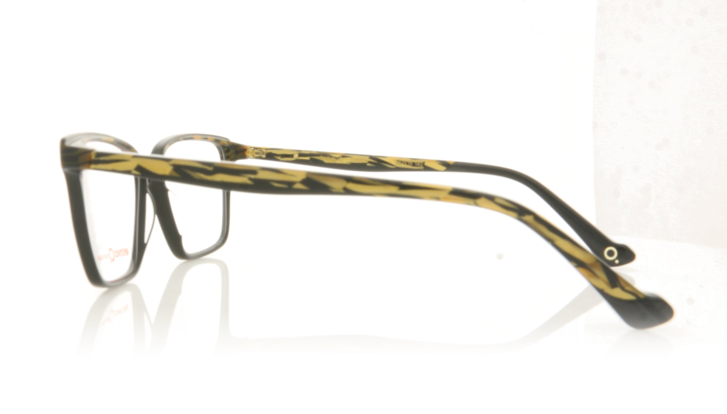 Etnia Barcelona Cariboo GDBK Golden Black Glasses - Side