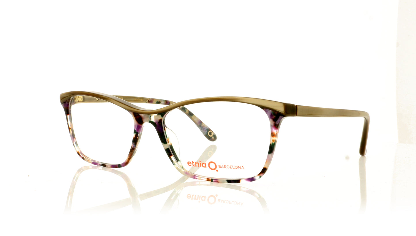 Etnia Barcelona Carpi BZPU Bronze Purple Glasses - Angle