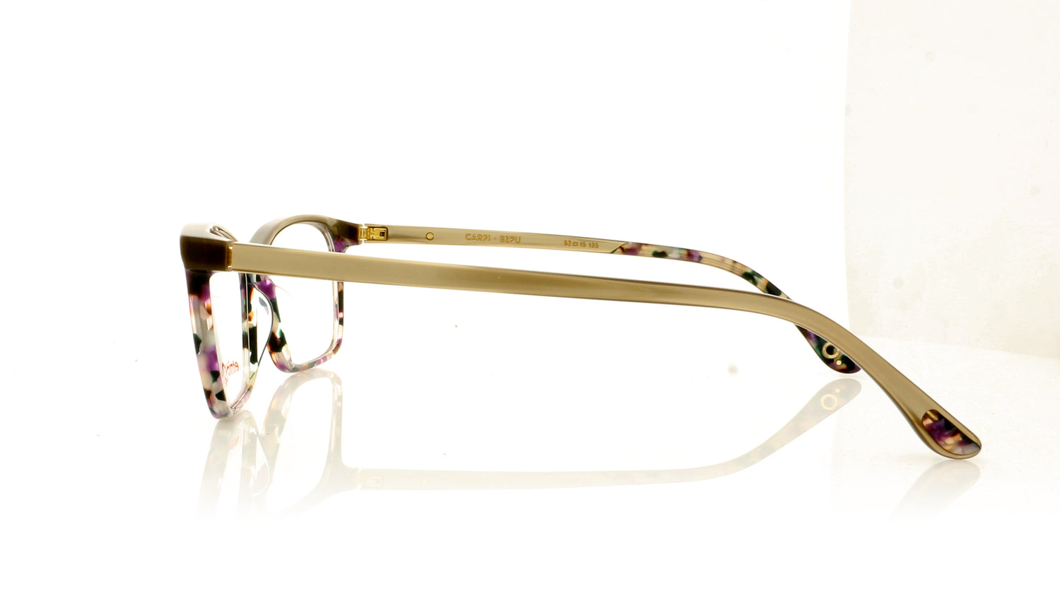 Etnia Barcelona Carpi BZPU Bronze Purple Glasses - Side