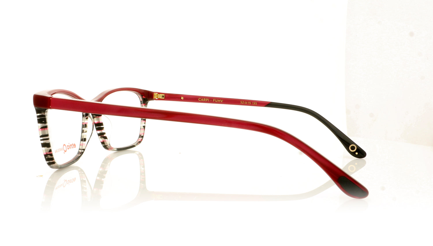 Etnia Barcelona Carpi FUHV Fucshia Havana Glasses - Side