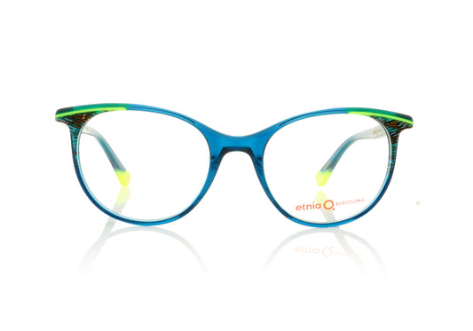 Etnia Barcelona Clara TQYW Turquoise Glasses - Front