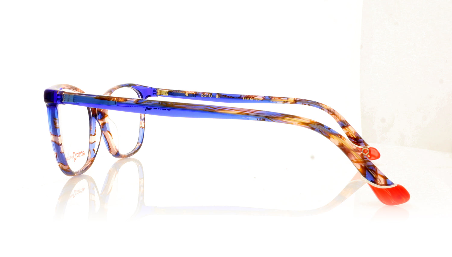 Etnia Barcelona Coco BL Blue Glasses - Side