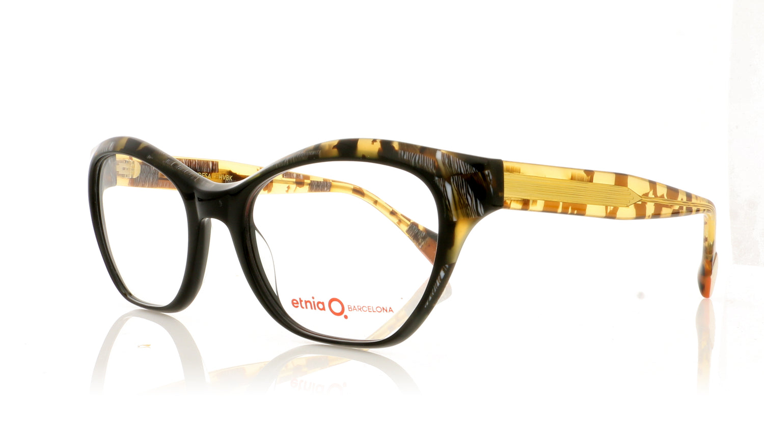 Etnia Barcelona Condesa HVBK Havana Black Glasses - Angle