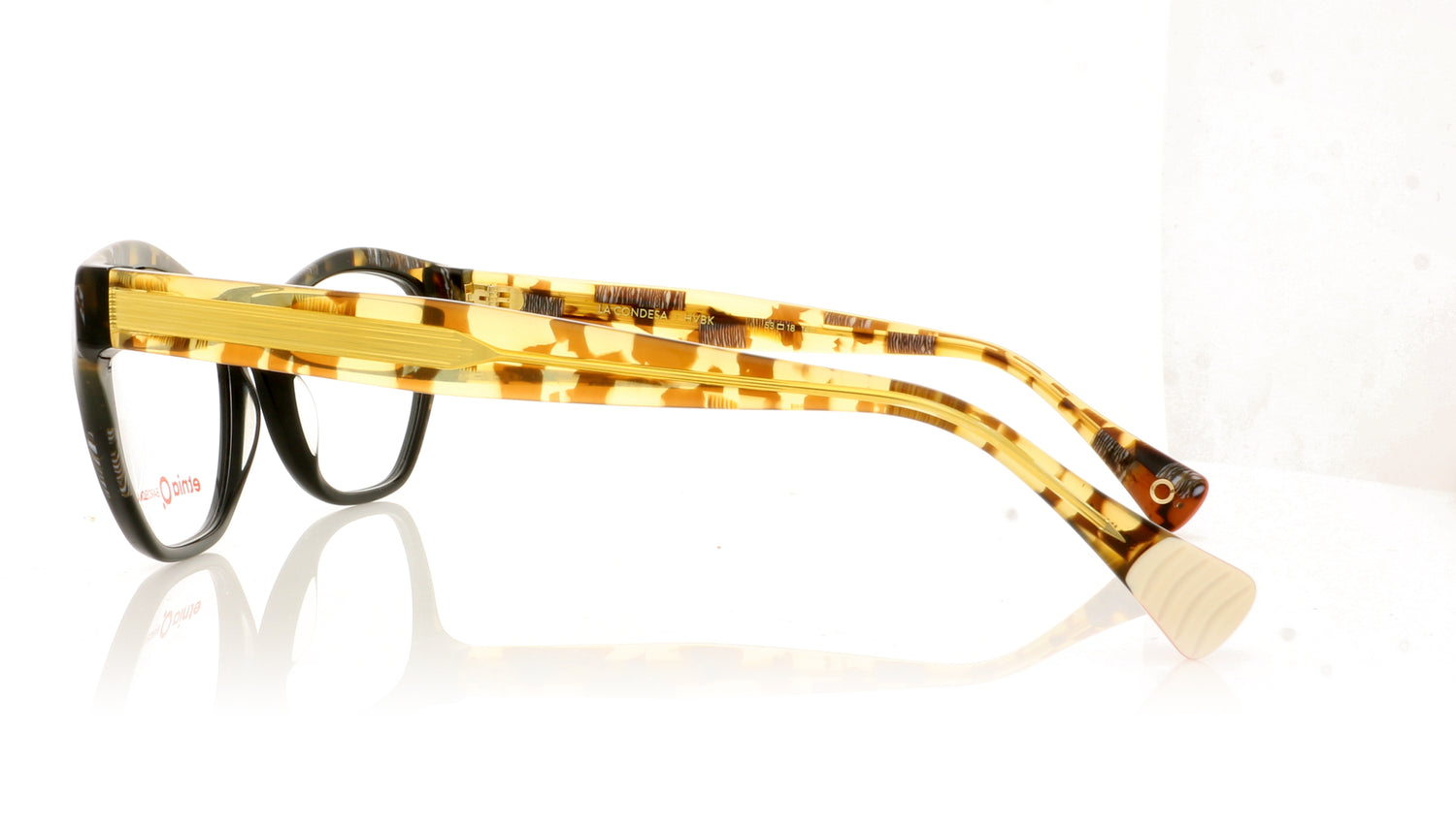 Etnia Barcelona Condesa HVBK Havana Black Glasses - Side