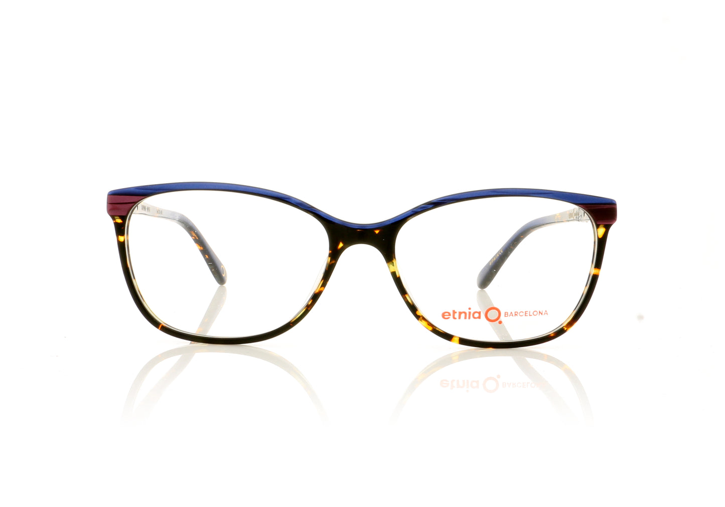 Etnia Barcelona Dauphine 1HVFU Blue Tortoise Glasses - Front