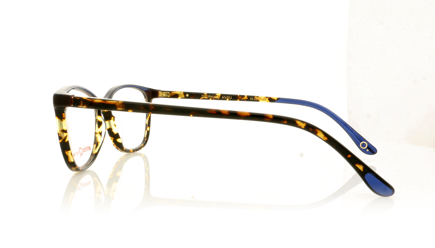 Etnia Barcelona Dauphine HVFU Havana Fuchsia Glasses - Side