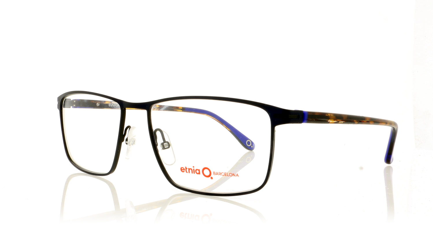 Etnia Barcelona Euston 1BL Blue Tortoise Glasses - Angle