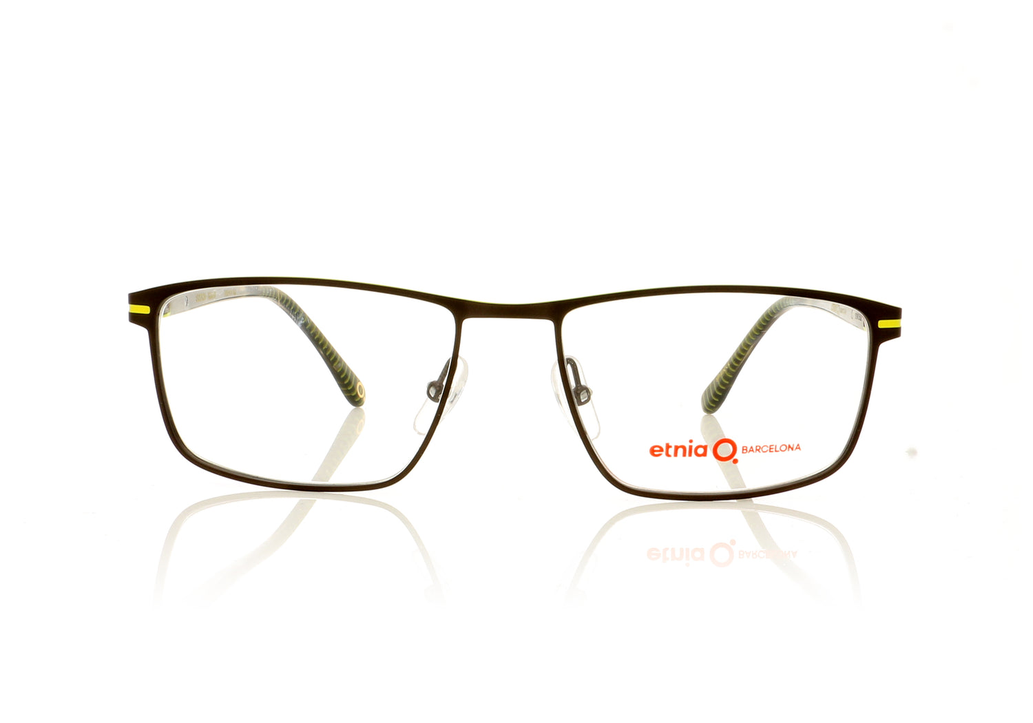 Etnia Barcelona Euston GMYW Black Glasses - Front
