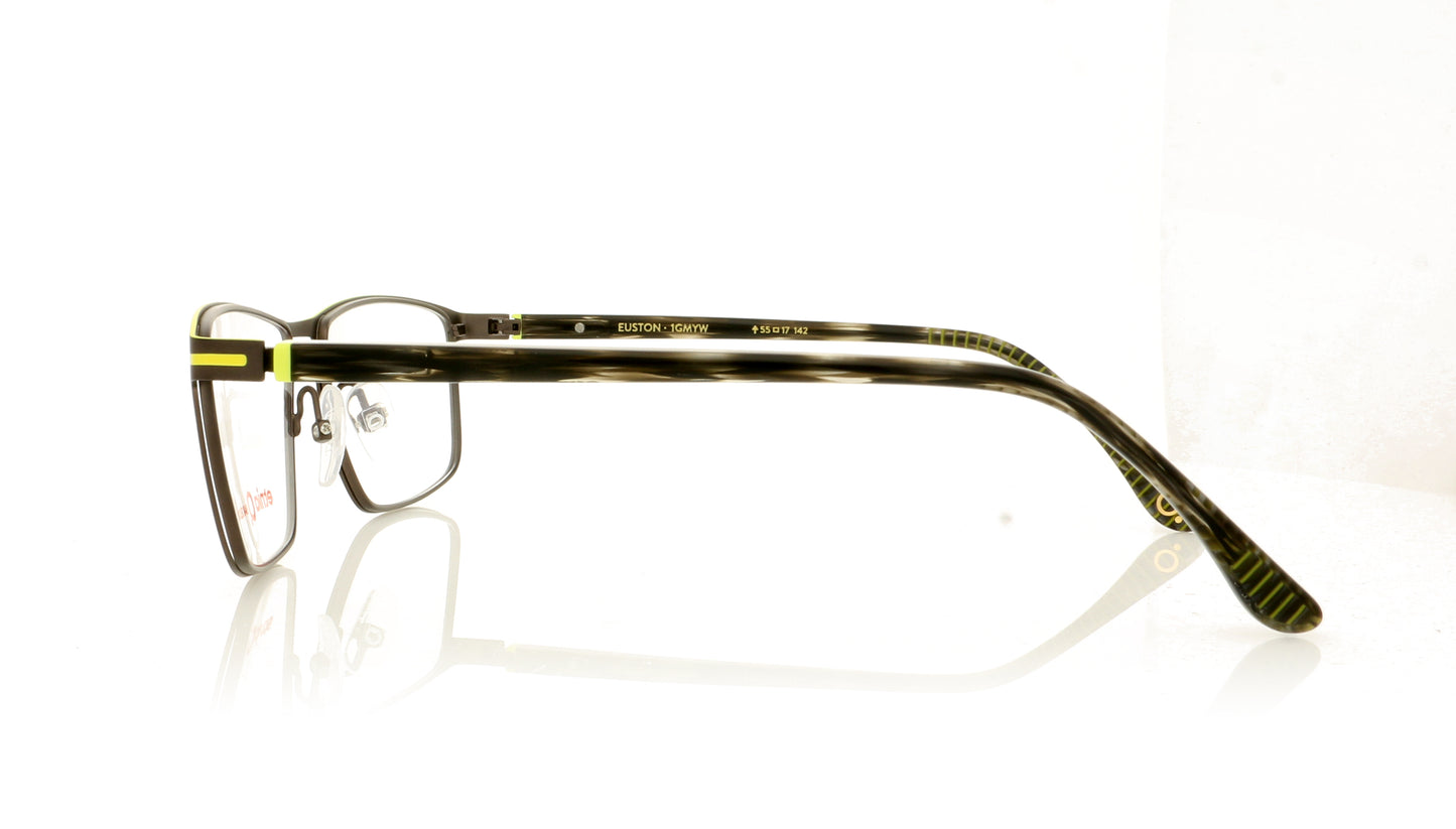 Etnia Barcelona Euston GMYW Black Glasses - Side