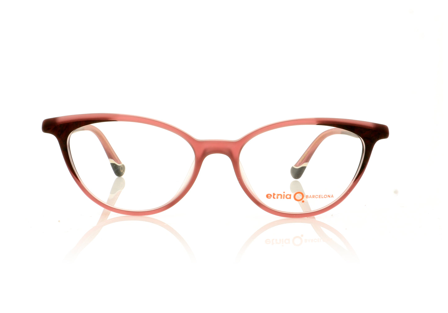 Etnia Barcelona Frida BXBK Bordeaux Black Glasses - Front