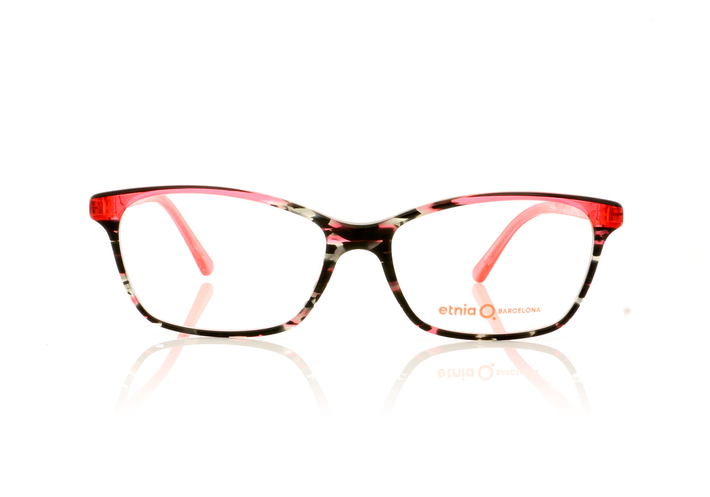 Etnia Barcelona Halle FUHV Fuschia Black Glasses - Front