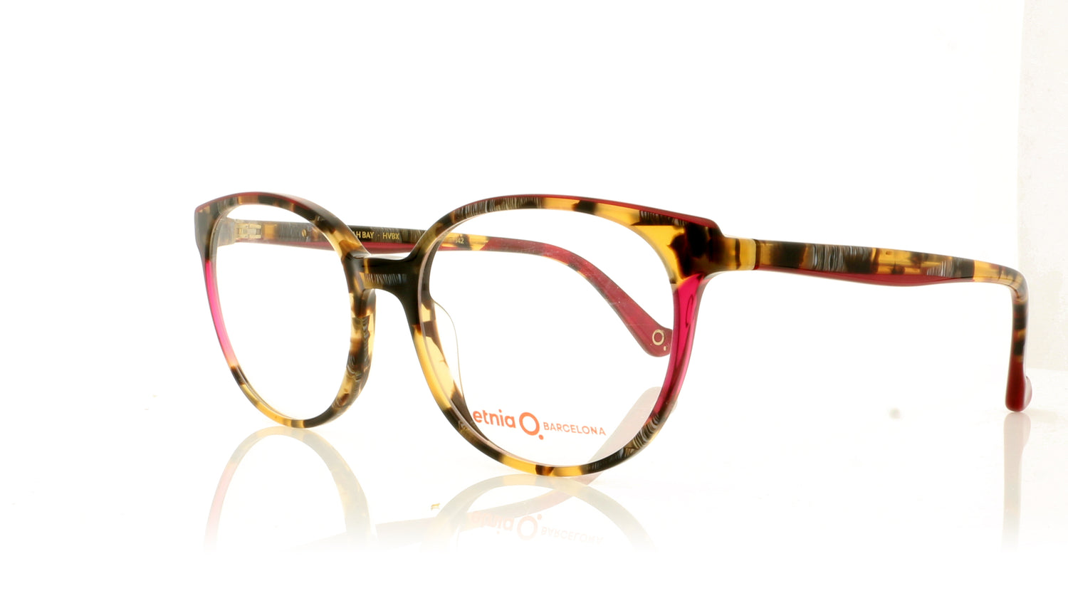 Etnia Barcelona Hannah HVBX Havana Brown Glasses - Angle
