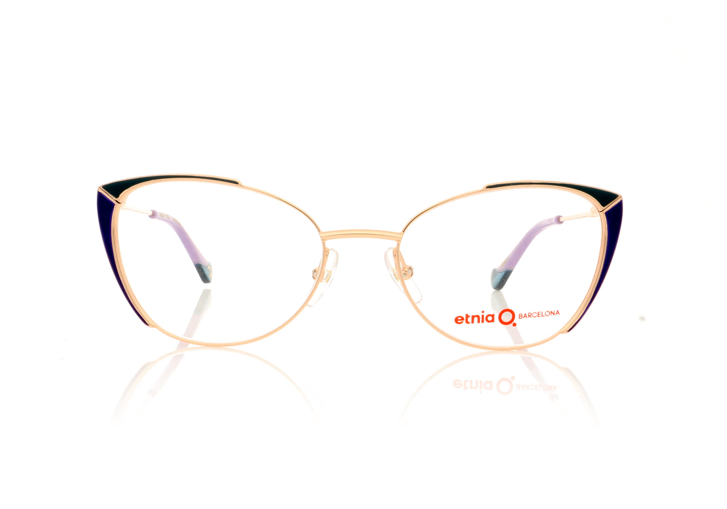 Etnia Barcelona Jasmin PUBL Rose Gold Glasses - Front