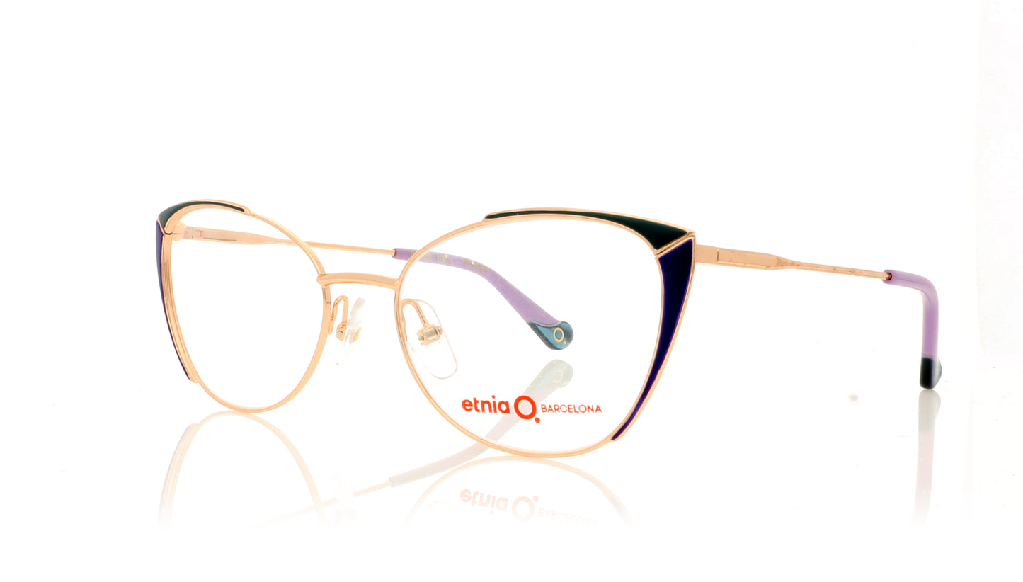 Etnia Barcelona Jasmin PUBL Rose Gold Glasses - Angle