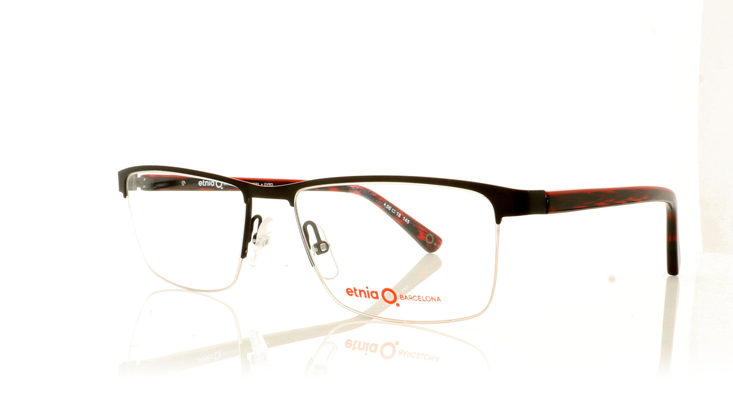 Etnia Barcelona Kassel GYRD Grey Red Glasses - Angle