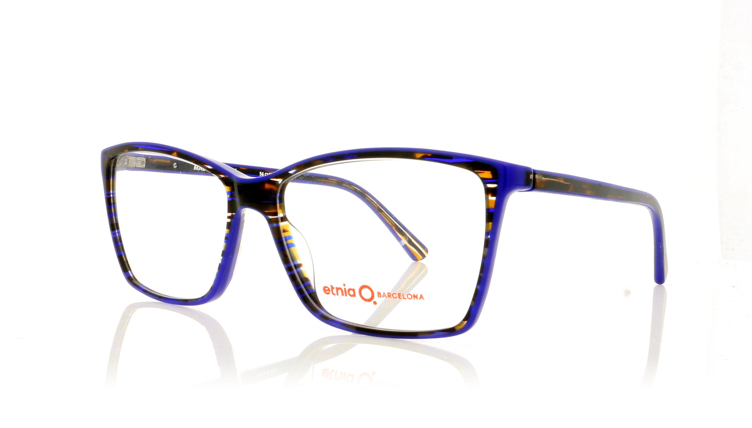 Etnia Barcelona Madeira BLHV Blue Glasses - Angle