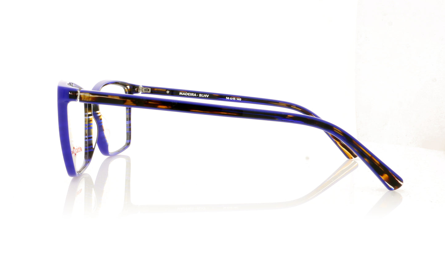 Etnia Barcelona Madeira BLHV Blue Glasses - Side