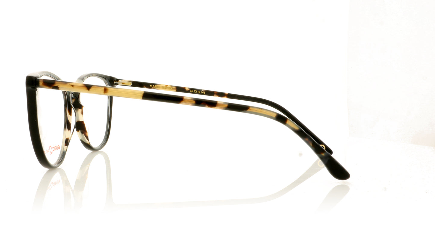 Etnia Barcelona Marie 1HVBK Black Glasses - Side